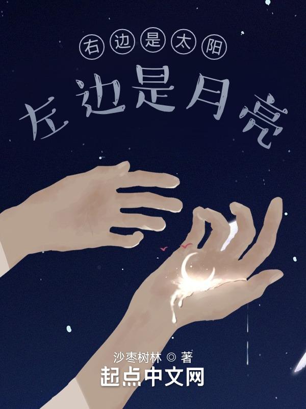 右边是太阳左边是月亮