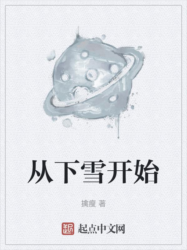 刚开始下雪的样子